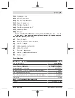 Предварительный просмотр 61 страницы Bosch GLM 500 Original Instructions Manual