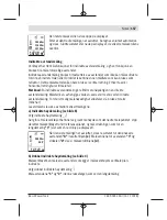 Предварительный просмотр 157 страницы Bosch GLM 500 Original Instructions Manual