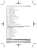 Предварительный просмотр 241 страницы Bosch GLM 500 Original Instructions Manual