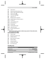 Предварительный просмотр 395 страницы Bosch GLM 500 Original Instructions Manual