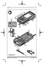 Предварительный просмотр 5 страницы Bosch GLM Professional 100-25 C Original Instructions Manual