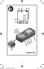 Предварительный просмотр 2 страницы Bosch GLM165-22G Operating/Safety Instructions Manual