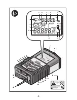 Предварительный просмотр 2 страницы Bosch GLR225 Operating/Safety Instructions Manual