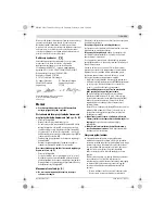 Предварительный просмотр 121 страницы Bosch GMF 1600 CE Original Instructions Manual