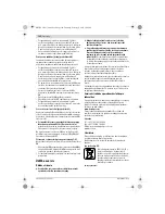 Предварительный просмотр 142 страницы Bosch GMF 1600 CE Original Instructions Manual