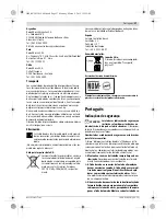 Предварительный просмотр 27 страницы Bosch GML 10,8 V-LI Original Instructions Manual