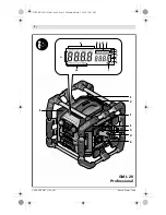 Preview for 3 page of Bosch GML 20 Professional Original Instructions Manual
