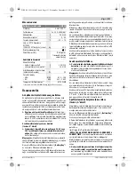 Предварительный просмотр 121 страницы Bosch GML 20 Instruction Manual