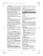 Предварительный просмотр 124 страницы Bosch GML 20 Instruction Manual