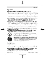 Preview for 23 page of Bosch GMS 120 Professional Original Instructions Manual