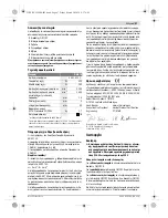 Предварительный просмотр 47 страницы Bosch GNA 16 Professional Original Instructions Manual