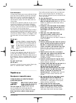 Предварительный просмотр 103 страницы Bosch GNA 18V-16 Professional Original Instructions Manual