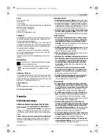 Предварительный просмотр 43 страницы Bosch GNA 18V-16 Original Instructions Manual