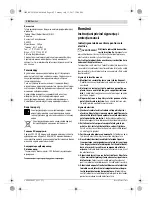 Предварительный просмотр 102 страницы Bosch GNA 18V-16 Original Instructions Manual