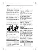 Предварительный просмотр 124 страницы Bosch GNA 18V-16 Original Instructions Manual