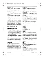 Предварительный просмотр 125 страницы Bosch GNA 18V-16 Original Instructions Manual