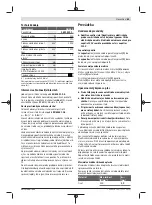 Предварительный просмотр 63 страницы Bosch GNA 2,0 Professional Original Instructions Manual