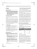 Предварительный просмотр 8 страницы Bosch GNA 3,5 Professional Original Instructions Manual