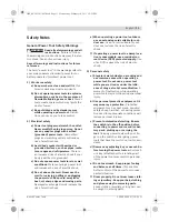 Предварительный просмотр 11 страницы Bosch GNA 3,5 Professional Original Instructions Manual