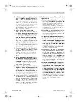 Предварительный просмотр 43 страницы Bosch GNA 3,5 Professional Original Instructions Manual