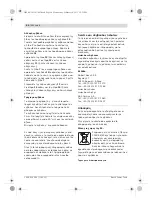 Предварительный просмотр 86 страницы Bosch GNA 3,5 Professional Original Instructions Manual