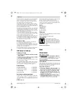 Предварительный просмотр 212 страницы Bosch GNF 65 A PROFESSIONAL Original Instructions Manual