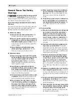 Preview for 20 page of Bosch GNF Professional 20 CA Original Instructions Manual