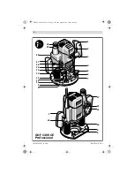 Предварительный просмотр 3 страницы Bosch GOF Professional 1300 CE Original Instructions Manual