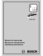 Bosch GPO 14 E Operating Instructions Manual предпросмотр