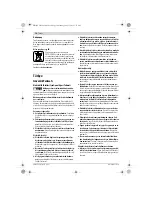 Предварительный просмотр 58 страницы Bosch GRB 14 CE Professional Original Instructions Manual