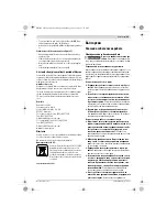 Предварительный просмотр 99 страницы Bosch GRB 14 CE Professional Original Instructions Manual