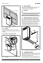 Предварительный просмотр 16 страницы Bosch Greentherm T9800 SEO160 Installation And Operating Instructions Manual