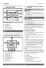 Предварительный просмотр 27 страницы Bosch Greentherm T9800 SEO160 Installation And Operating Instructions Manual