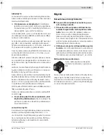 Preview for 121 page of Bosch GRL 400 H Professional Original Instructions Manual