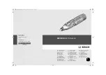 Bosch GRO 10,8 V-LI Original Instructions Manual предпросмотр