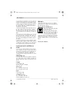 Preview for 46 page of Bosch GSA 1100 E Professional Original Instructions Manual