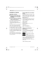 Предварительный просмотр 206 страницы Bosch GSA 1100 E Professional Original Instructions Manual