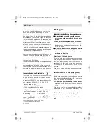 Предварительный просмотр 44 страницы Bosch GSA 1300 PCE Professional Original Instructions Manual