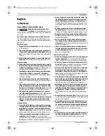 Preview for 11 page of Bosch GSA 1300 PCE Original Instructions Manual