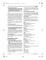 Preview for 25 page of Bosch GSA 1300 PCE Original Instructions Manual