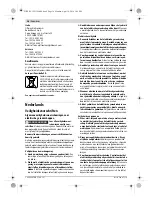 Preview for 36 page of Bosch GSA 1300 PCE Original Instructions Manual