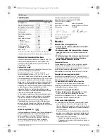 Preview for 122 page of Bosch GSA 1300 PCE Original Instructions Manual