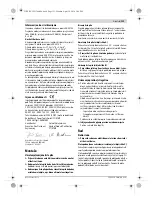 Preview for 131 page of Bosch GSA 1300 PCE Original Instructions Manual