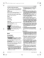 Preview for 133 page of Bosch GSA 1300 PCE Original Instructions Manual