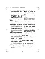 Preview for 20 page of Bosch GSA 18 VE Operating Instructions Manual