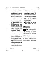 Preview for 21 page of Bosch GSA 18 VE Operating Instructions Manual