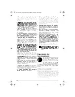 Preview for 28 page of Bosch GSA 18 VE Operating Instructions Manual