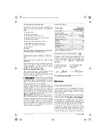 Preview for 29 page of Bosch GSA 18 VE Operating Instructions Manual