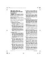 Preview for 33 page of Bosch GSA 18 VE Operating Instructions Manual