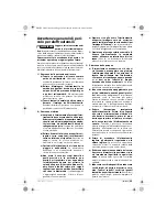 Preview for 39 page of Bosch GSA 18 VE Operating Instructions Manual